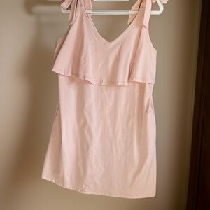 Light Pink A - Line Dress